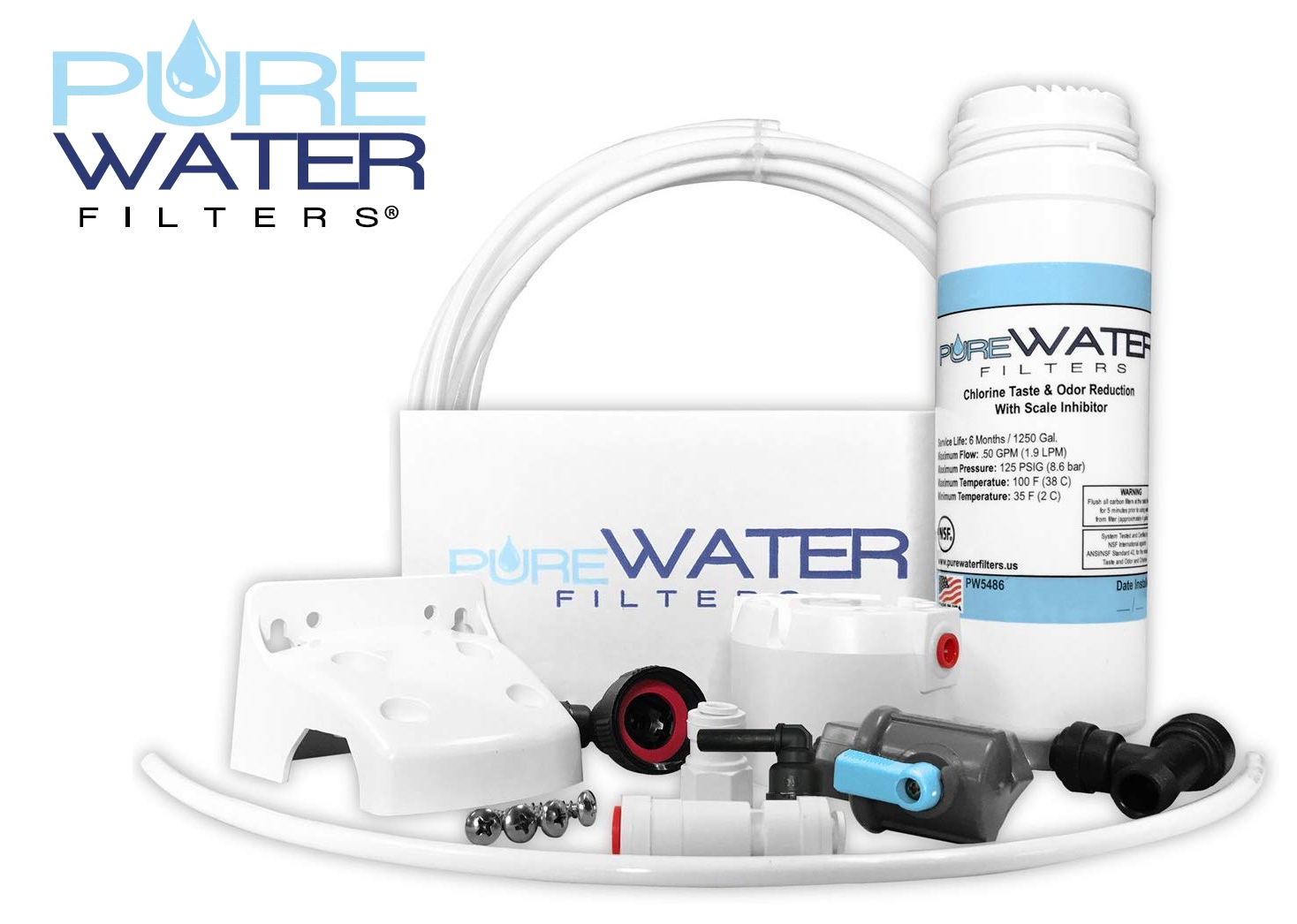 Direct Water Line Filter Kits for Keurig MyKup