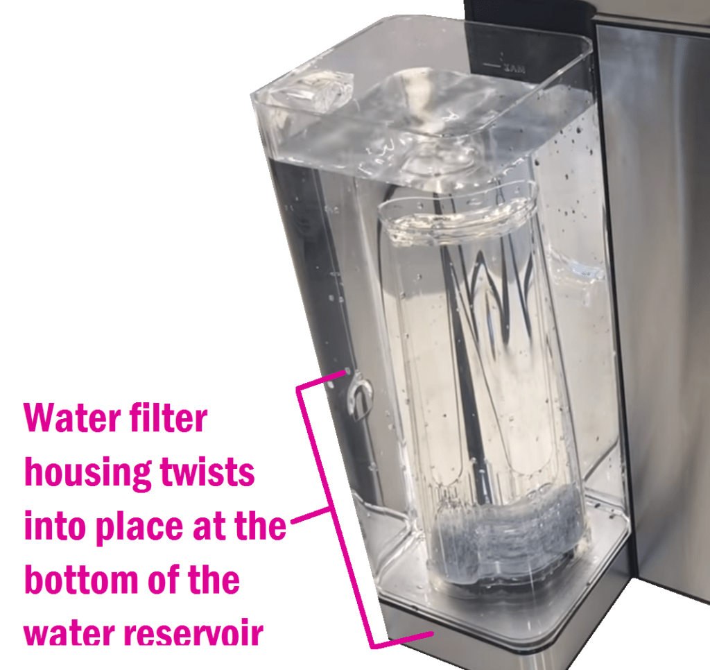 Keurig KSupreme Smart Plus Water Filter Housing Starter Kit Location Install MyKup