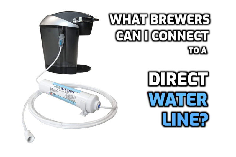 brewers connect direct water line plumb