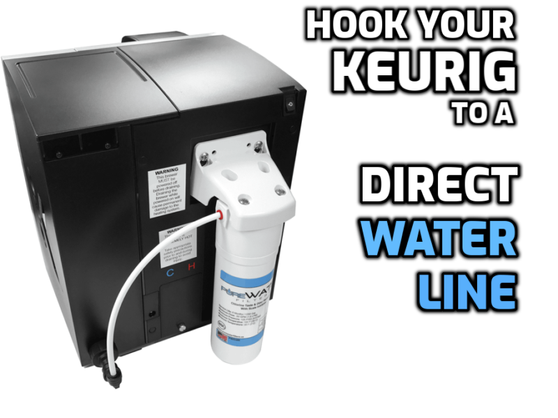 direct water line keurig brewer instructions gmt5572 kq8a